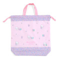 Japan Sanrio Original Drawstring Bag with Handle - Hello Kitty - 2