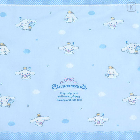 Japan Sanrio Original Drawstring Bag with Handle - Cinnamoroll - 4