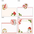 Japan Mofusand Tack Memo Pad - Cat / Strawberry - 2