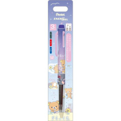 Japan San-X EnerGel 3 Color Multi Gel Pen - Rilakkuma / Drowsy with You