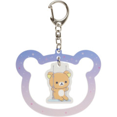 Japan San-X Acrylic Keychain - Rilakkuma / Drowsy with You