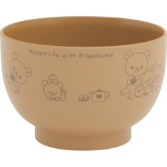 Japan San-X Soup Bowl - Happy Life with Rilakkuma