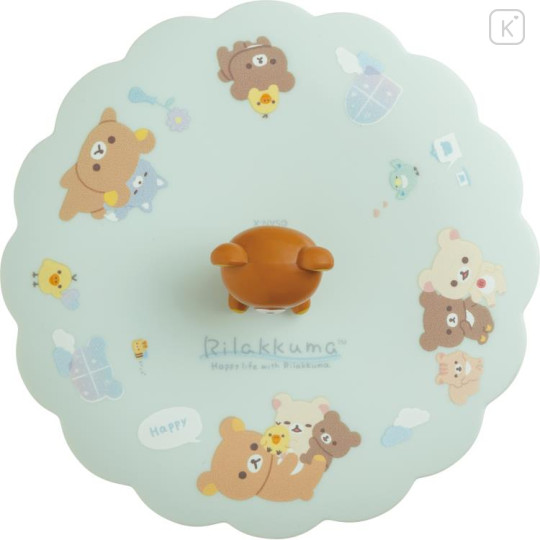 Japan San-X Mug Cover - Rilakkuma : Window Blue - 2
