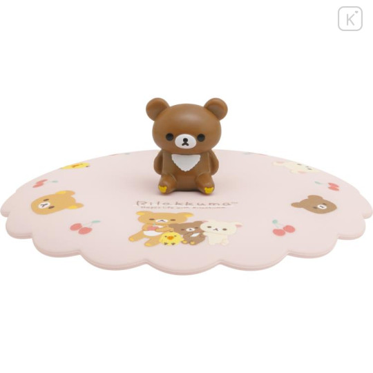 Japan San-X Mug Cover - Rilakkuma : Cherry Pink - 1