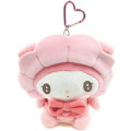 Japan Sanrio Plush Pass Case - My Melody / Cupid Baby - 1