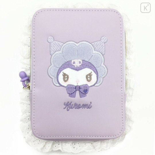 Japan Sanrio Multi Pouch - Kuromi / Cupid Baby - 1