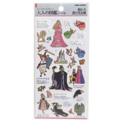Japan Disney Picture Book Sticker - Sleeping Beauty