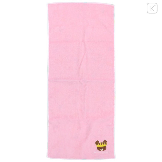 Japan The Bears School Jacquard Face Towel - Jackie : Crown - 1