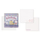 Japan Sanrio Square Ring Notebook - Cinnamoroll & Pompompurin & Pochacco / City Pop