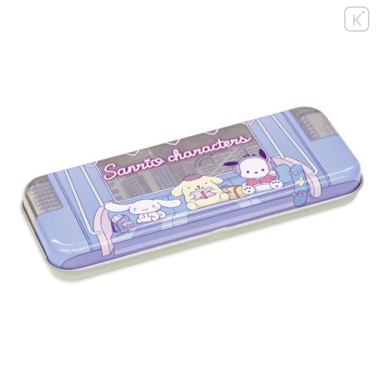 Japan Sanrio Pencil Case - Cinnamoroll & Pompompurin & Pochacco / City Pop - 1
