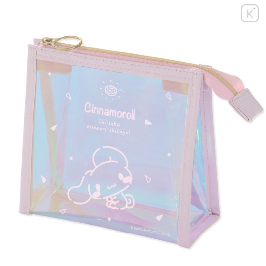 Japan Sanrio Cosmetic Pouch - Cinnamoroll / Aurora - 1