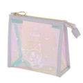 Japan Sanrio Cosmetic Pouch - Kuromi / Aurora - 1