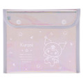 Japan Sanrio Flat Pouch - Kuromi / Aurora - 1