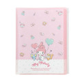 Japan Sanrio 6-Pocket A4 File with Slider - My Melody - 1