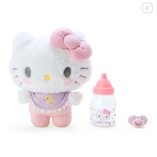 Japan Sanrio Original Cuddle Plush Toy Care Set - Hello Kitty : Baby - 3