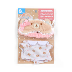 Japan Sanrio Original Dress-up Clothes (S) - Bear Motif Room Wear / Pitatto Friends