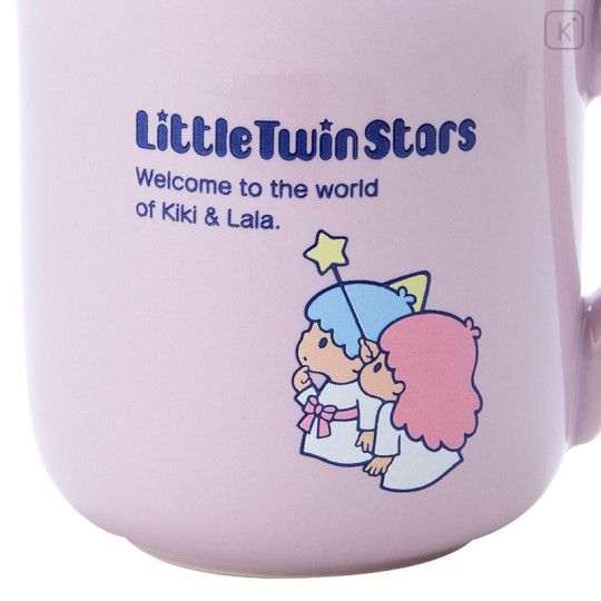 Japan Sanrio Original Mug - Little Twin Stars - 4