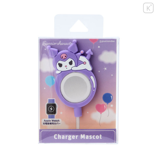 Japan Sanrio Apple Watch Charging Cable Cover - Kuromi - 1