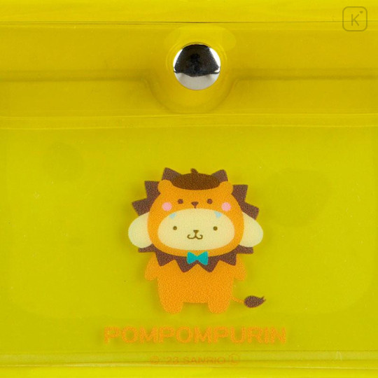 Japan Sanrio Pass Case - Pompompurin / Animal Headgear - 4