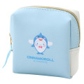 Japan Sanrio Square Mini Pouch - Cinnamoroll / Animal Headgear - 1