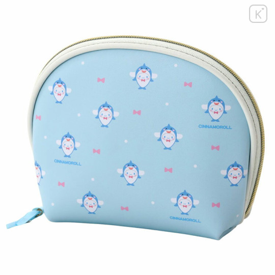 Japan Sanrio Shell-shaped Pouch - Cinnamoroll / Animal Headgear - 1