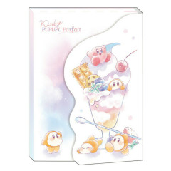 Japan Kirby A6 Notepad - Kirby & Waddle Dee / Parfait