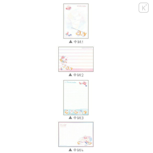 Japan Kirby A6 Notepad - Kirby & Waddle Dee : Parfait - 2