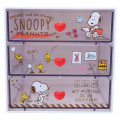 Japan Peanuts Chest Drawer - Snoopy & Woodstock : White Drawing - 2