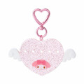 Japan Sanrio Original Custom Keychain - My Melody / Maipachirun Heart Wings - 1