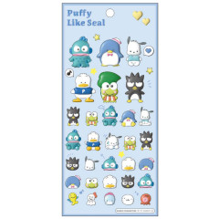 Japan Sanrio 3D Sticker - Hapidanbui Boys / Puffy Like Seal