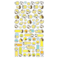 Japan Mofusand Message Sticker - Fruit Cat / Lemon