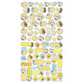 Japan Mofusand Message Sticker - Fruit Cat / Lemon - 1