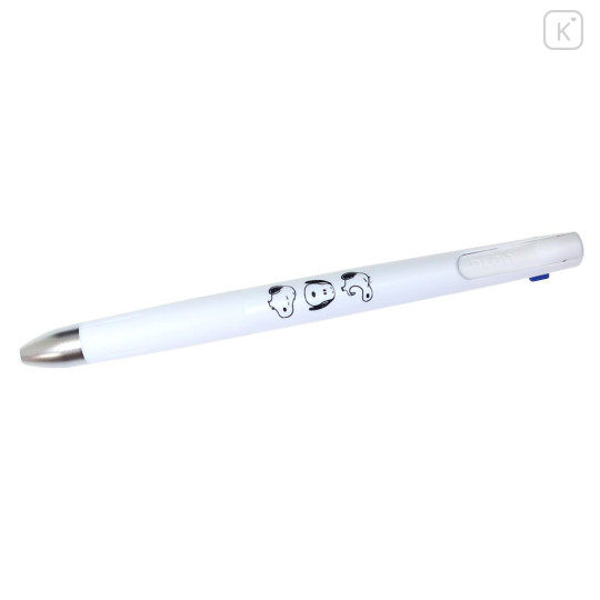 Japan Peanuts bLen 3C 3 Color Ballpoint Multi Pen - Snoopy / Sleep Face White - 1
