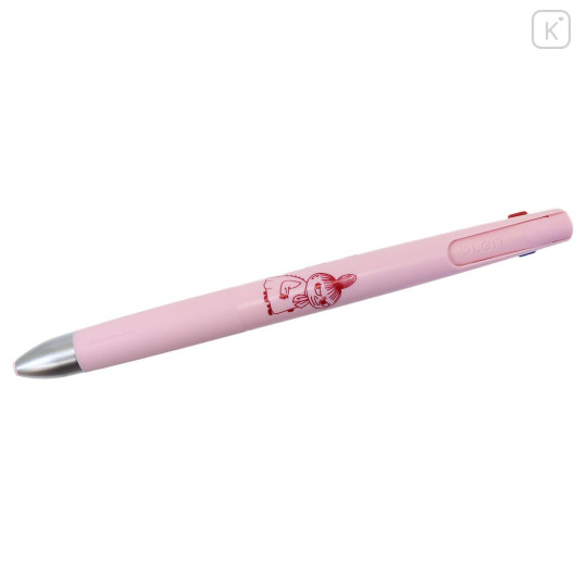 Japan Moomin bLen 3C 3 Color Ballpoint Multi Pen - Little My / Pink - 1