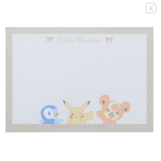 Japan Pokemon Mini Notepad - Gathering Friends - 3