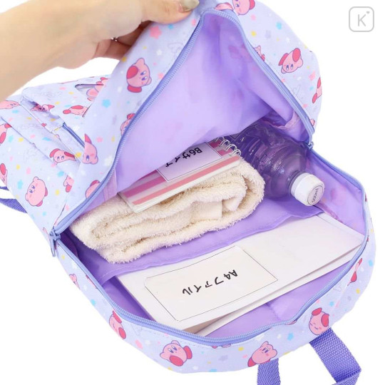 Japan Kirby Clear Pocket Backpack - Kirby / Purple - 3