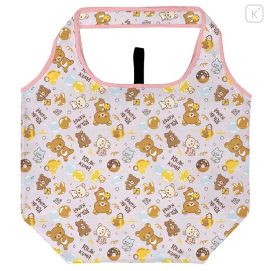 Japan San-X Cool Eco Bag - Rilakkuma : Purple - 1
