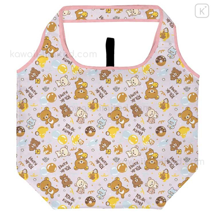 Japan San-X Cool Eco Bag - Rilakkuma : Purple | Kawaii Limited