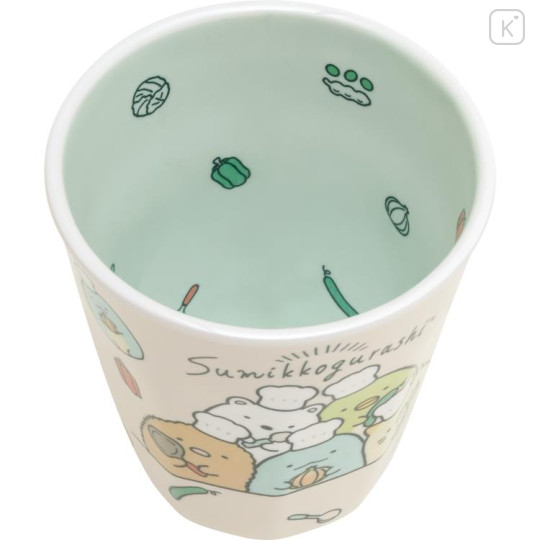 Japan San-X Melamine Tumbler - Sumikko Gurashi / Cook - 3