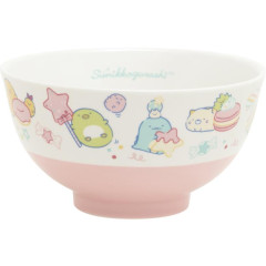 Japan San-X Rice Bowl - Sumikko Gurashi / Star Pink