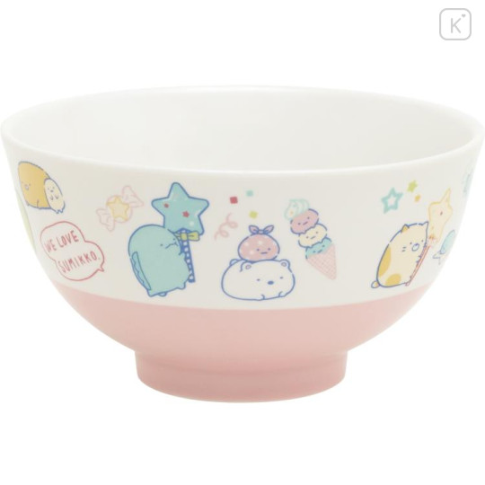 Japan San-X Rice Bowl - Sumikko Gurashi / Star Pink - 2