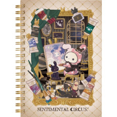 Japan San-X B6SP Notebook - Sentimental Circus / Recollection Rabbit and New Moon Museum A