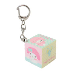 Japan Sanrio Keychain Puzzle Cube Rubik's Cube - My Melody