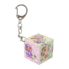 Japan Crayon Shin-chan Keychain Puzzle Cube Rubik's Cube - Pajamas