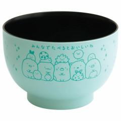 Japan San-X Soup Bowl - Sumikko Gurashi / Message Green