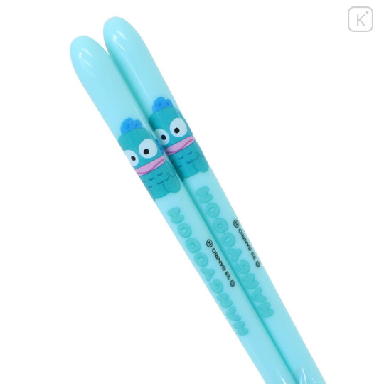 Japan Sanrio Chopsticks 21cm - Hangyodon : Blue - 2