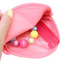Japan Sanrio Mini Pouch & Neck Strap - My Melody / Colorful Dots - 3