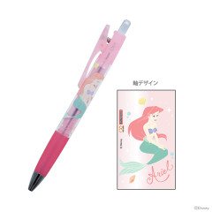 Japan Disney Pilot Opt. Ball Pen - Ariel / Pink