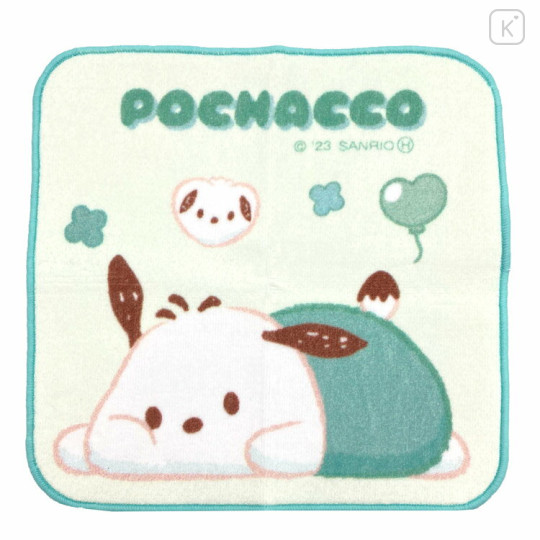 Japan Sanrio Funyumaru Handkerchief - Pochacco - 1