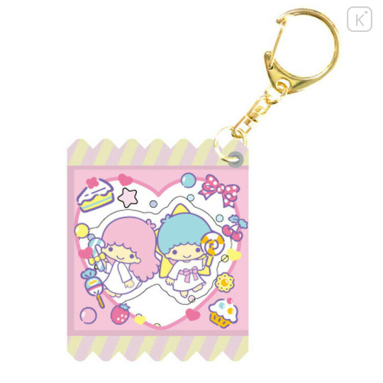 Japan Sanrio Shaker Keychain - Little Twin Stars - 1